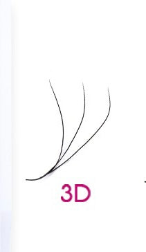 3D Clover lashes(mixed tray)