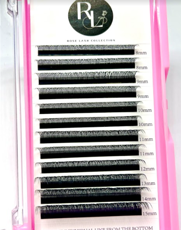 YY Lashes (mixed Trays 12 Rows)