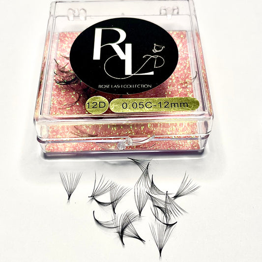 ProMade Lashes 12D (500 loose fans)