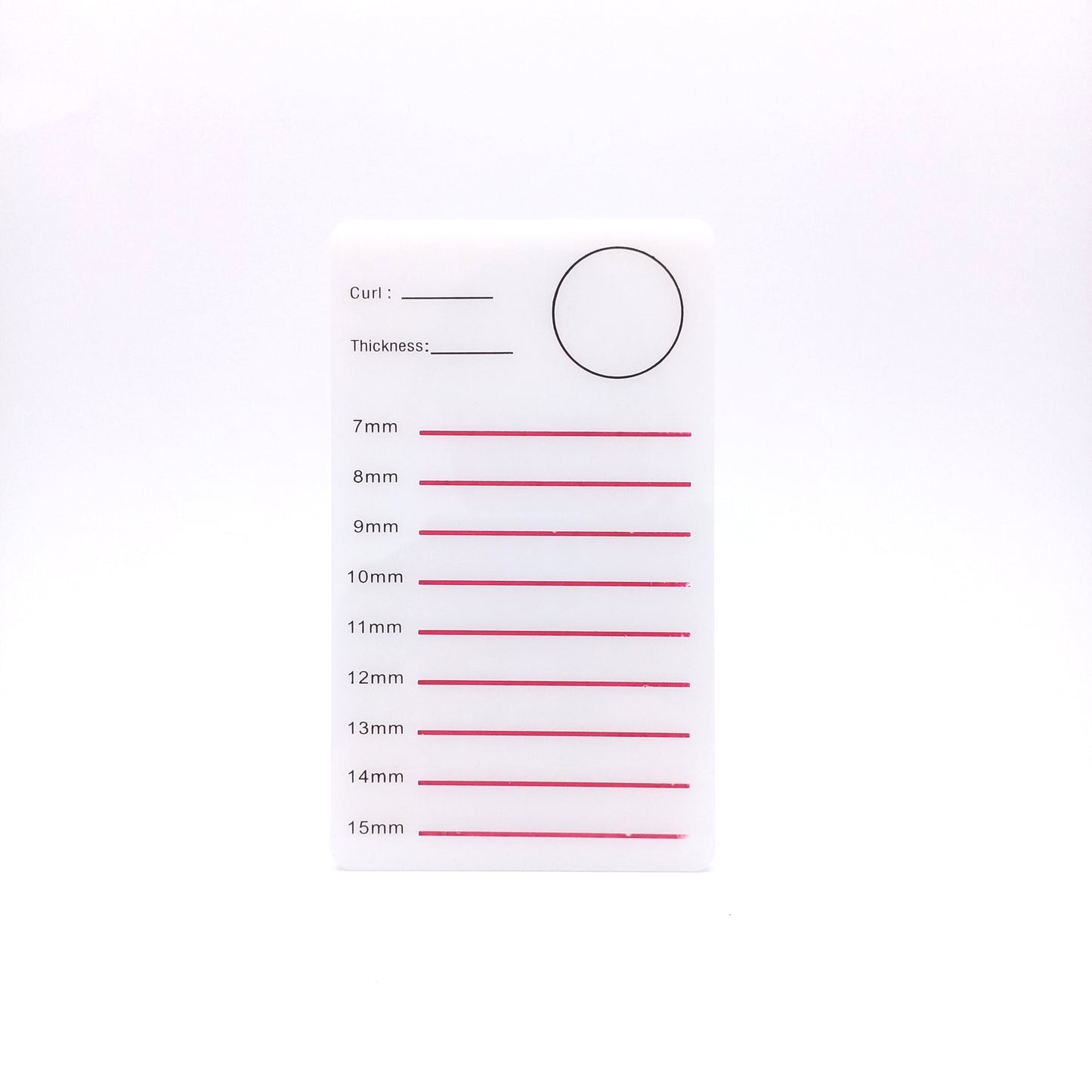 Large Acrylic Lash Tile